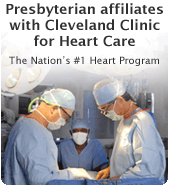 Presbyterian affiliates with Cleveland Clinic for Heart Care - the nation's #1 heart program