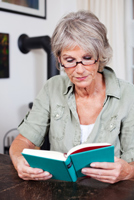 Woman reading