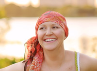 Woman smiling