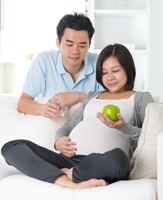 Pregnant couple